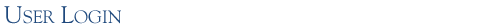 User Login